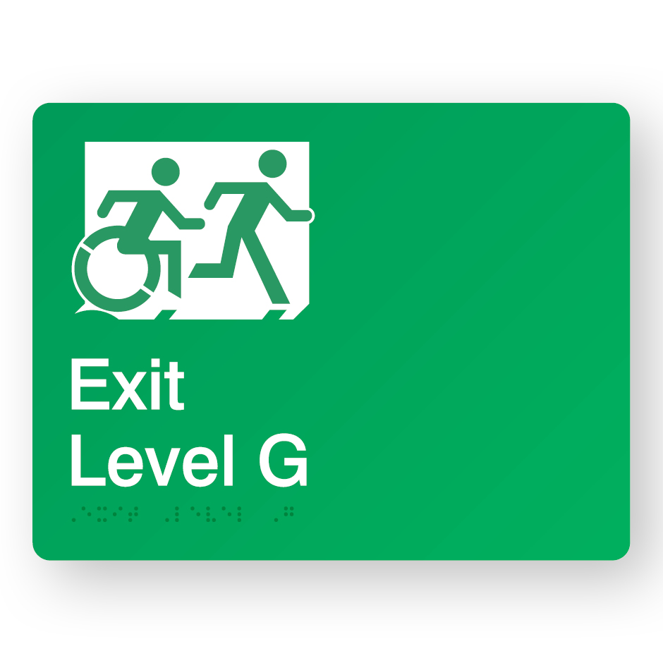 Exit Level G (SKU – EELG) Green
