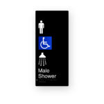 Male Accessible Shower (M-Access-Shower Symbol)_black_XL0