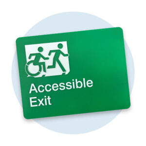 BrailleForm - Egress - Accessible Exit Braille Signs