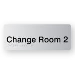 Change Room 2 (SKU – CHR2) Silver