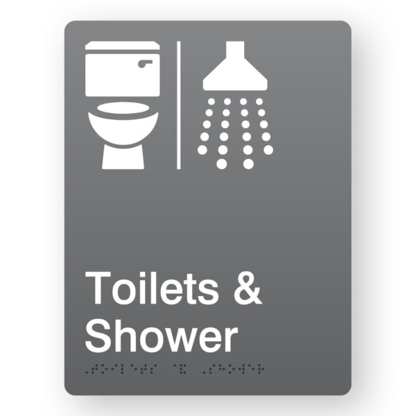 AIRLOCK - Toilets & Shower (T - S) - (SKU - BFP - ATS) Grey