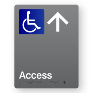 Accessible Access (Up Arrow)