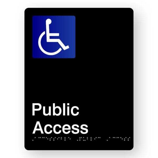 Accessible Public Access (SKU - BFP - APA) Black