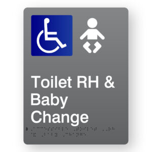 Accessible Toilet RH & Baby Change - Image 1