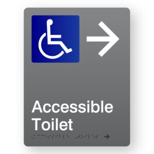 Accessible Toilet (Right Arrow) - Image 1