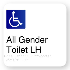 All Gender Accessible Toilet LH