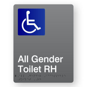 All Gender Accessible Toilet RH - Image 1