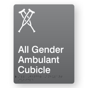 All Gender Ambulant Cubicle