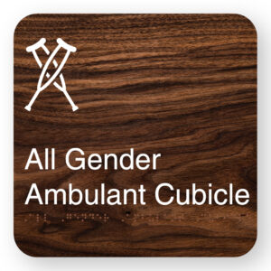 All Gender Ambulant Cubicle