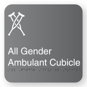 All Gender Ambulant Cubicle