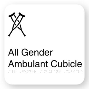 All Gender Ambulant Cubicle