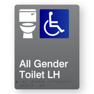 All Gender Accessible Toilet LH - Image 1