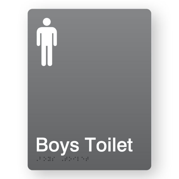 Boys Toilet (SKU - BT) Grey
