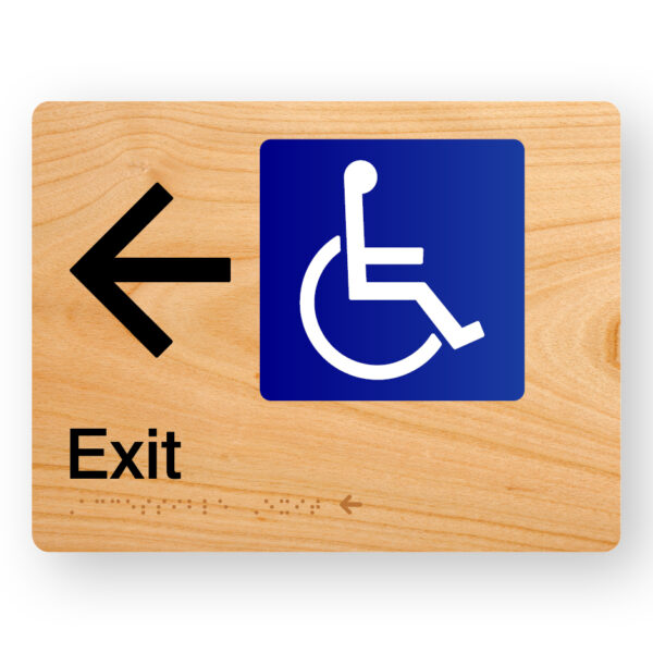 Exit-Accessible-Left-Arrow-SKU-AEXLA-WDGR