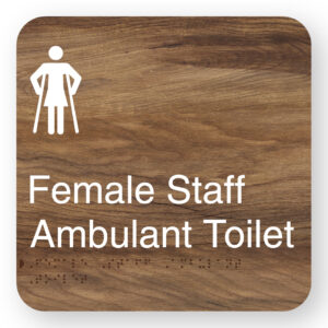 Female Staff Ambulant Toilet - Image 1