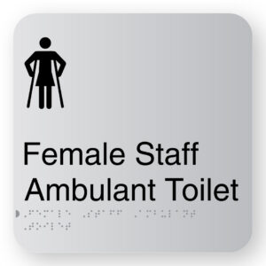 Female Staff Ambulant Toilet - Image 1