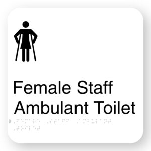 Female Staff Ambulant Toilet - Image 1