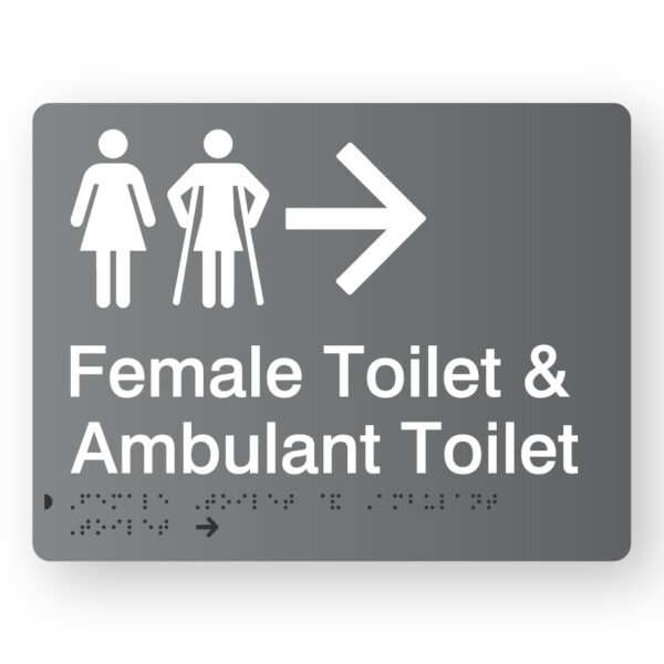 Female-Toilet-Ambulant-Toilet-Right-Arrow-SKU-FTATR-Grey