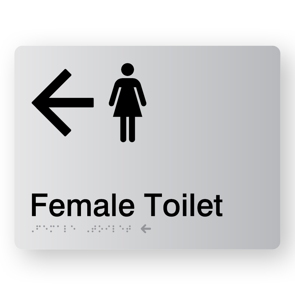 Female-Toilet-Left-Arrow-SKU-FTLA-Silver