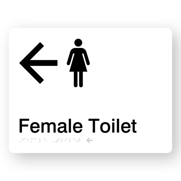 Female-Toilet-Left-Arrow-SKU-FTLA-White