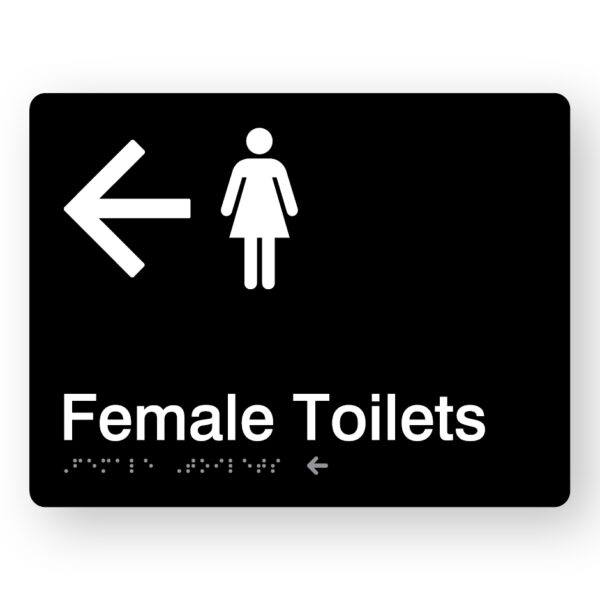 Female-Toilets-Left-Arrow-SKU-FTSLA-Black