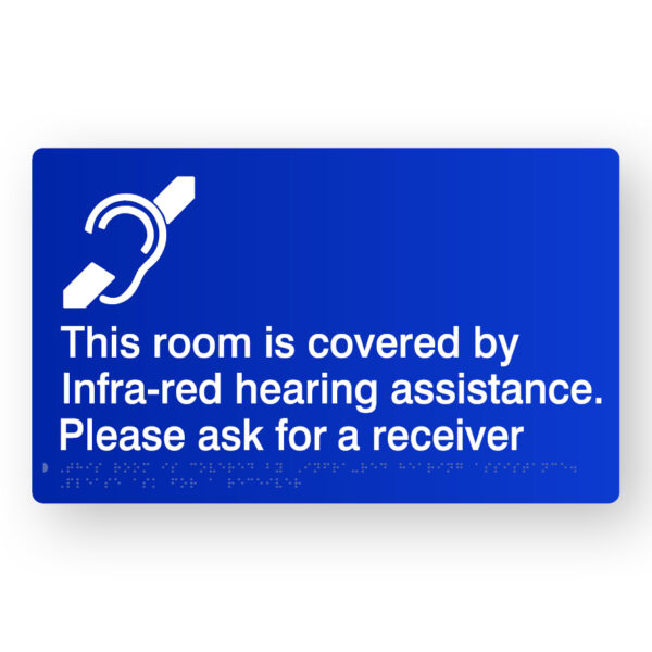 Infra-red-Hearing-Assistance-SKU-IRHARM-Blue