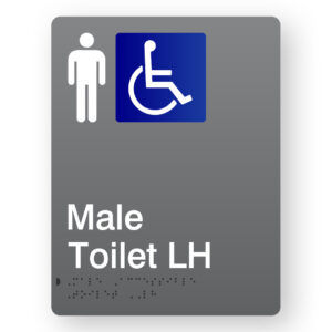 Male Accessible Toilet LH - Image 1