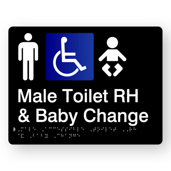 Male-Accessible-Toilet-RH-Baby-Change-SKU-MATRBC-Black