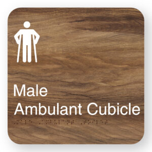 Male Ambulant Cubicle - Image 1