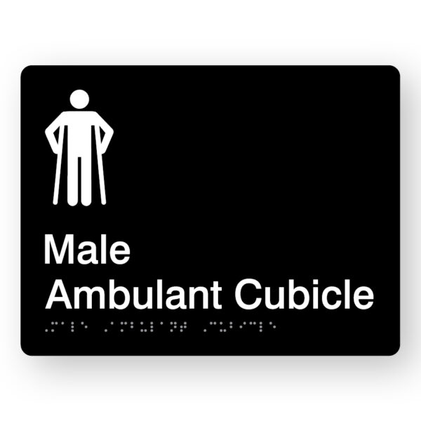 Male-Ambulant-Cubicle-SKU-MAC-Black