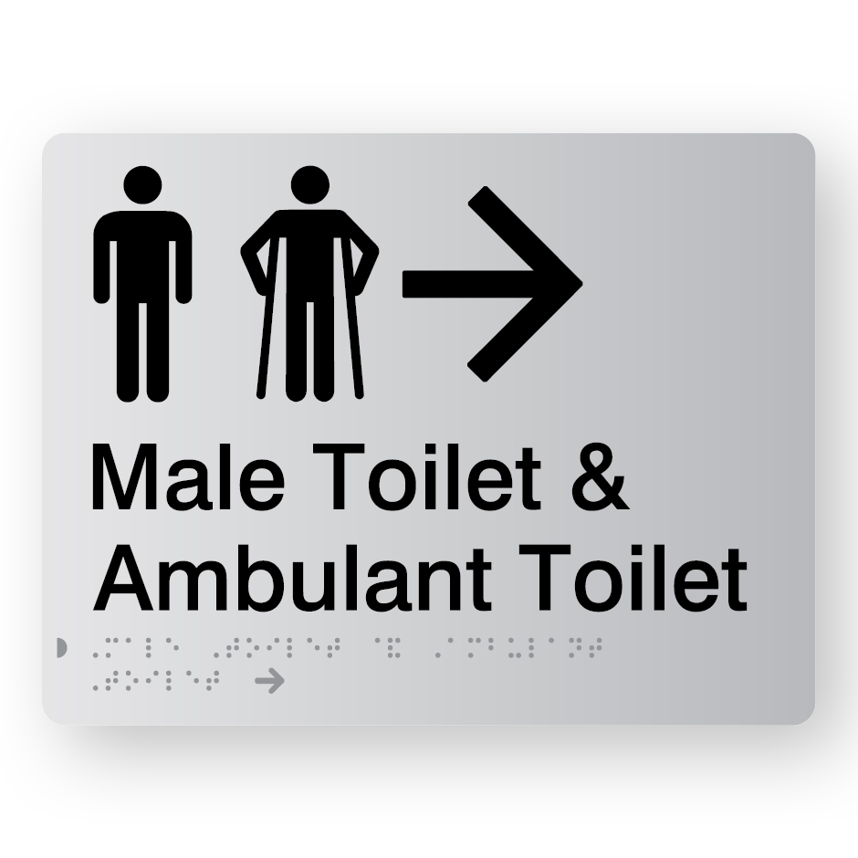 Male-Toilet-Ambulant-Toilet-Right-Arrow-SKU-MTATR-Silver