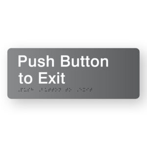 Push Button to Exit - Image 1
