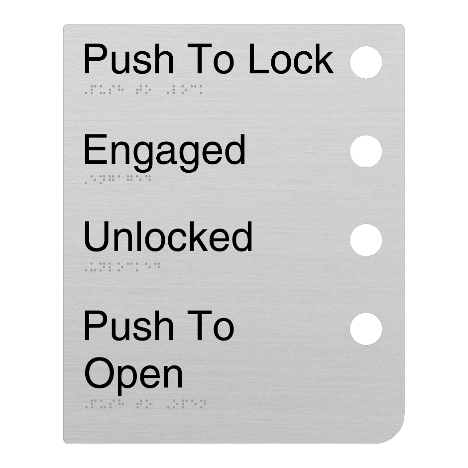 Push To Lock (SKU – ADSPTL) A