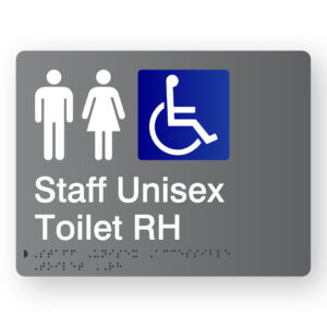 Staff Unisex Accessible Toilet RH - Image 1