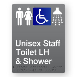 Unisex Accessible Staff Toilet LH & Shower - Image 1