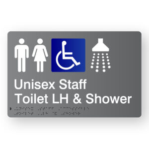 Unisex Staff Accessible Toilet LH & Shower - Image 1