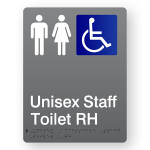 Unisex Accessible Staff Toilet RH - Image 1