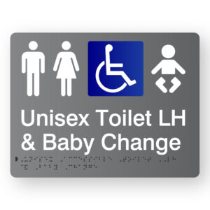 Unisex Accessible Toilet LH & Baby Change