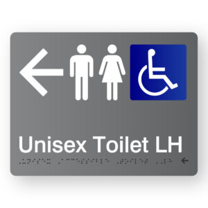 Unisex Accessible Toilet LH (Left Arrow) - Image 1