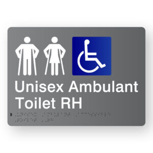 Unisex Ambulant Accessible Toilet RH - Image 1