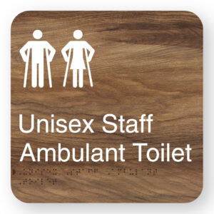 Unisex Staff Ambulant Toilet - Image 1