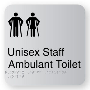 Unisex Staff Ambulant Toilet - Image 1