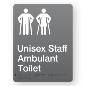 Unisex Staff Ambulant Toilet - Image 1