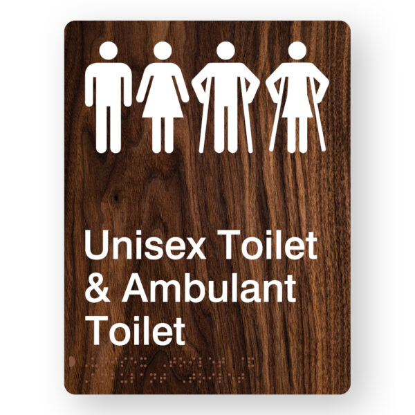 Unisex Toilet & Ambulant Toilet (SKU - BFP -UTAT) Dark WDGR