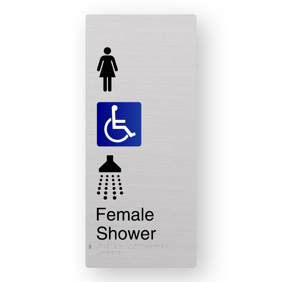 Female Accessible Shower (SKU-BFACE-XL-FAS) A