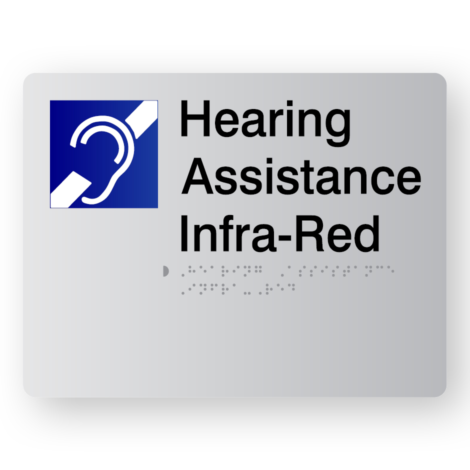 Hearing Assistance Infra-Red (SKU – HAIR) Silver
