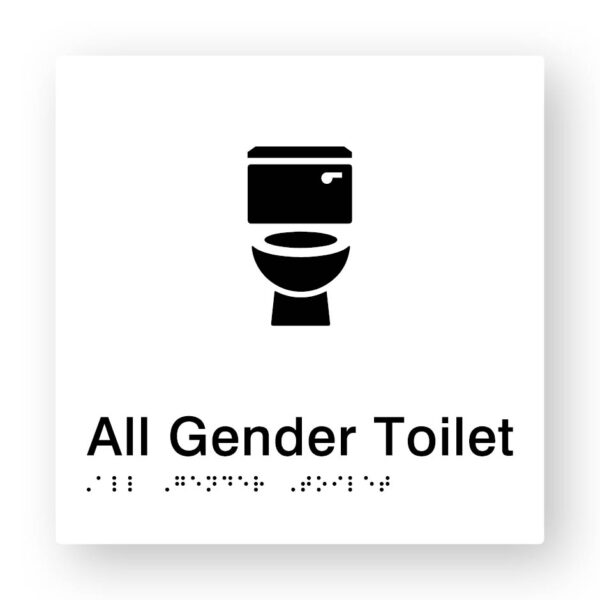 All Gender Toilet (SKU-BSS-AGT) White