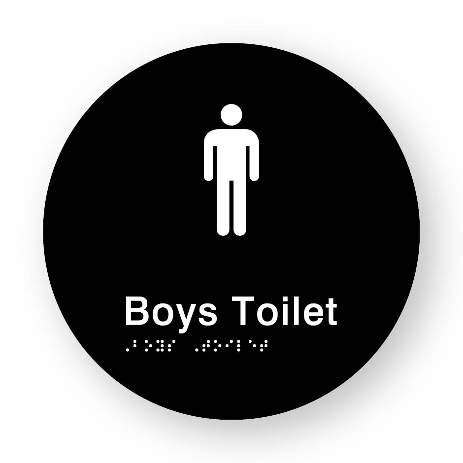 Boys Toilet (SKU-BSSC-BT) Black