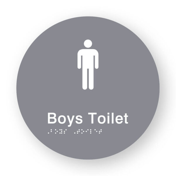 Boys Toilet (SKU-BSSC-BT) Grey