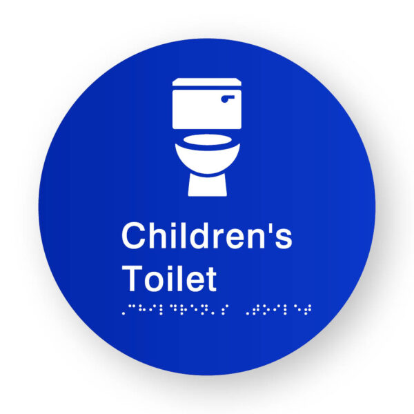 Children's Toilet (SKU-BSSC-CT) Blue